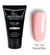 Francheska POLY GEL,NATURAL PINK-45ml-č.754