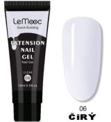 LeMooc barevný polygel,15 ml-č.06 čirý