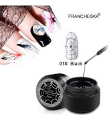 Francheska,spider uv gel,8g-BLACK