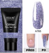 Rosalind GLITTER POLY GEL,RE06-A765,30 ml