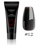 PHOENIXY poly gel, 15 ml - č.12- BLACK