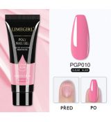 Limegirl barevný polygel,15 ml-clear nude