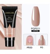 Limegirl barevný polygel,15 ml- coffee